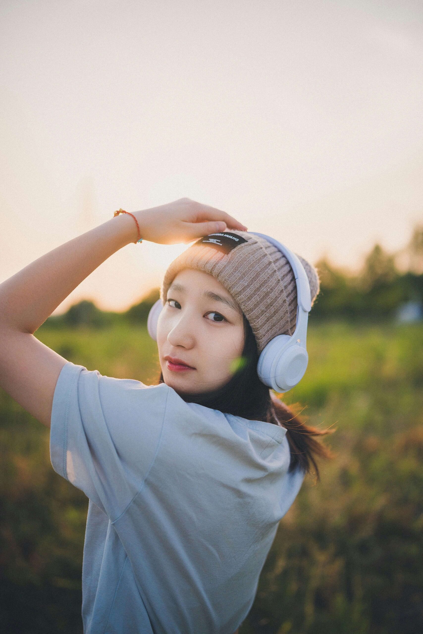 summer self-care with song playlist