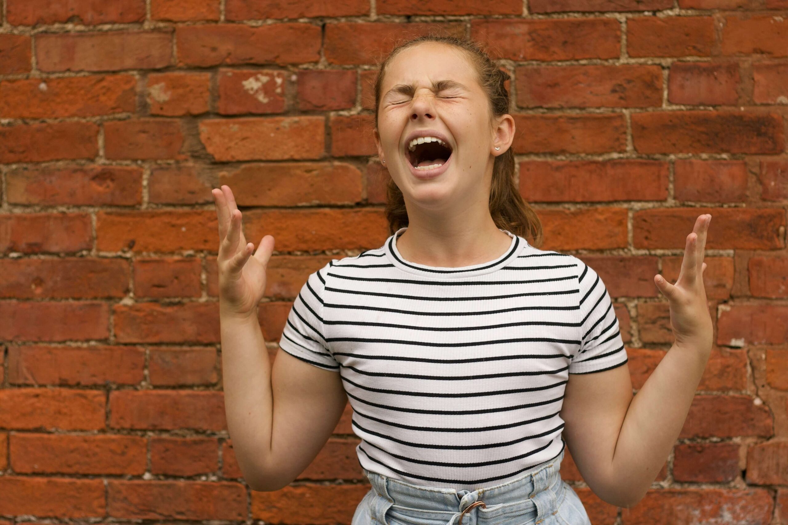 challenge negative self talk shouting