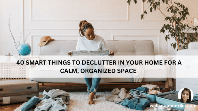40 Smart Things to Declutter in Your Home for a Calm, Organized Space