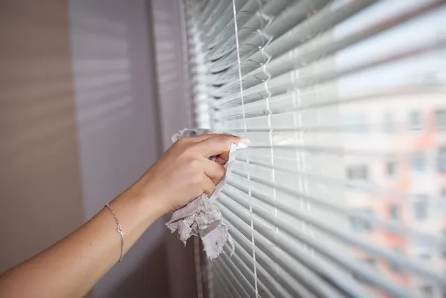 daily cleaning routine clean blinds