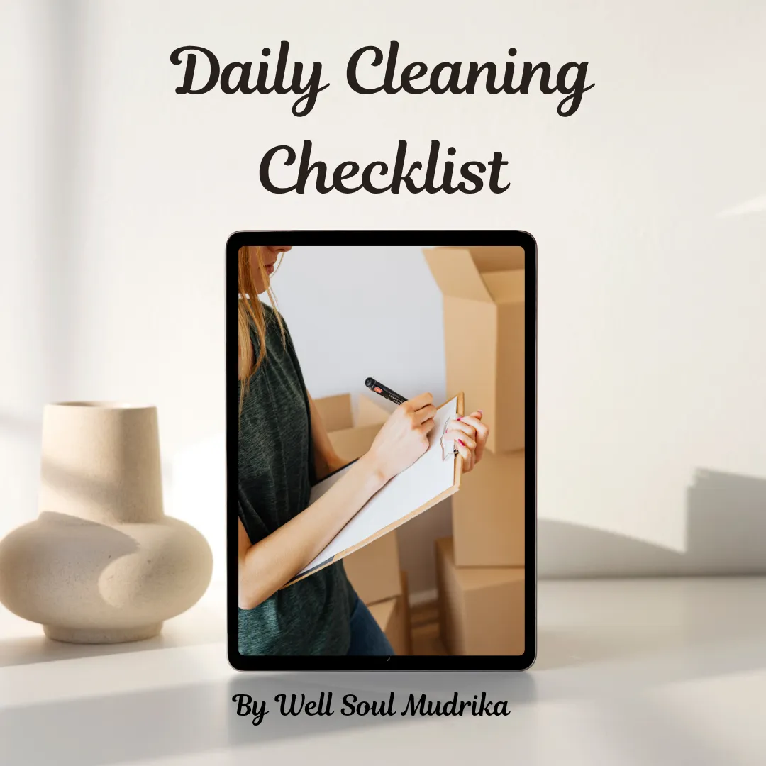 Daily Cleaning Checklist