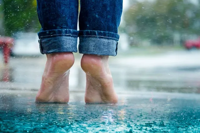 little things in life enjoying smell of rain
