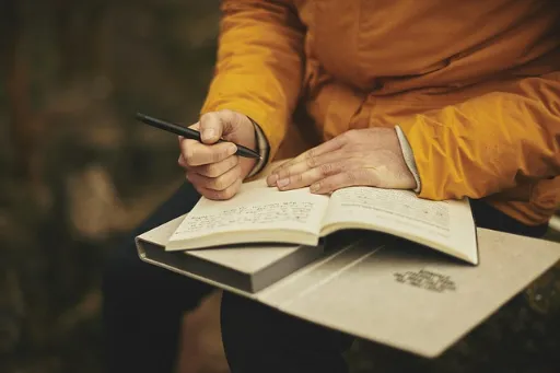 outdoor hobbies journaling