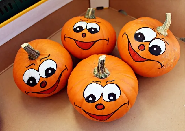 september bucket list pumpkin painting