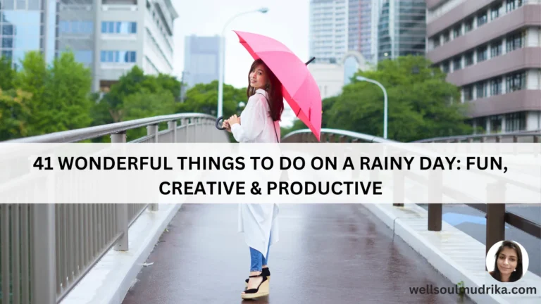 41 Wonderful Things to Do on a Rainy Day Fun, Creative & Productive