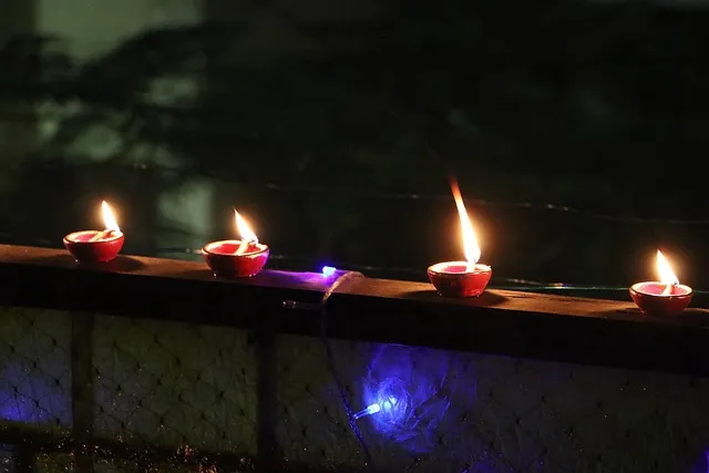 diwali home decor ideas diya balcony