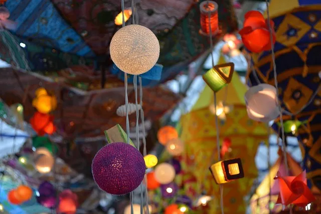 diwali home decor ideas hanging