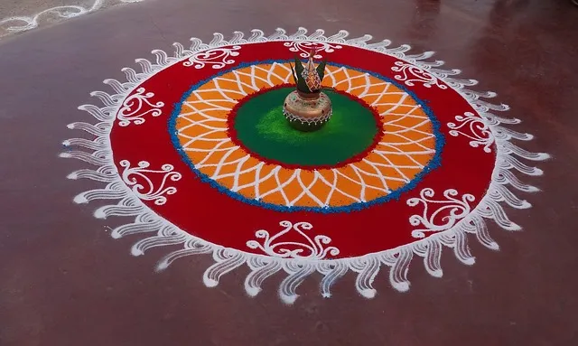 diwali home decor ideas rangoli