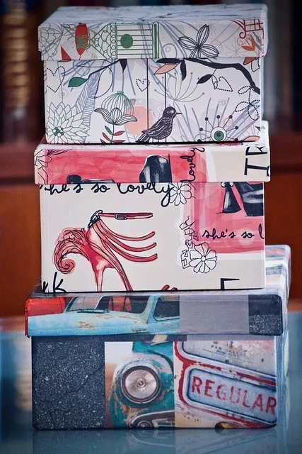 how to organize your room without buying anything stack shoeboxes